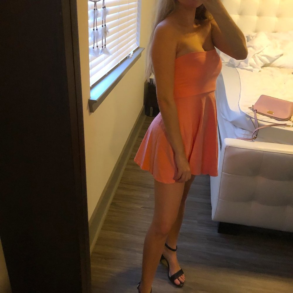 Skater mini dress